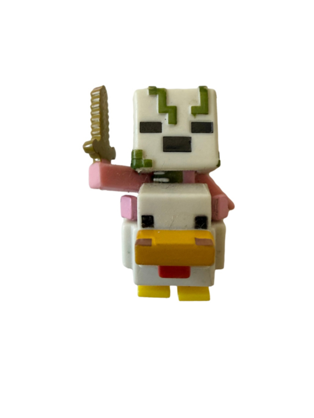 Minecraft Wood Series 10 Zombie Pigman Chicken Jockey 1.25" Mini Figure